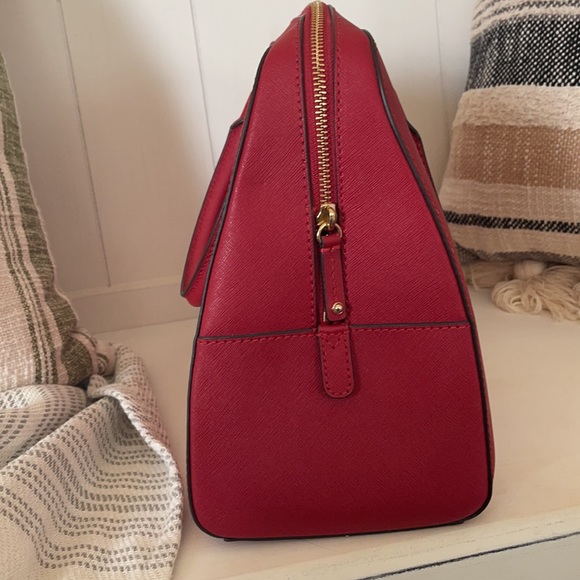Red Michael Kors Purse - Picture 7 of 10